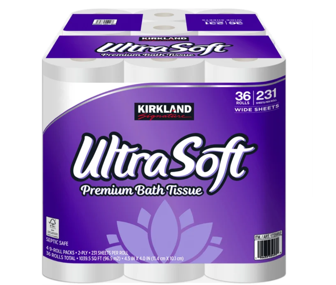 Ultra soft bath tissue toilet paper papier toilette ultra doux