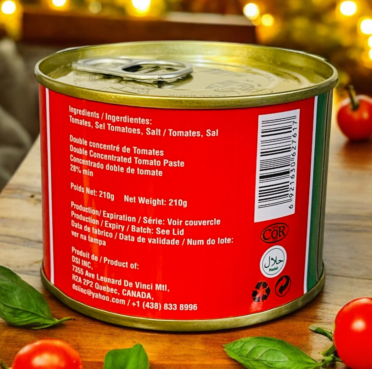 Ôsana tomato paste 210g / 8oz – DSI INC